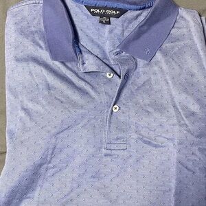 Polo Golf Ralph Lauren Collared Short Sleeve Polo Shirt Mens Size XL Blue
